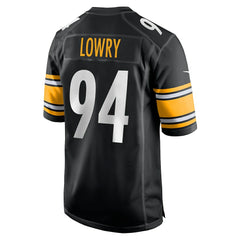 Dean Lowry Pittsburgh Steelers Game Jersey - Black - Nike