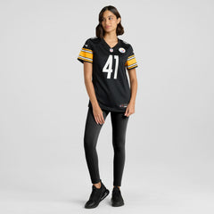 Payton Wilson Pittsburgh Steelers Women's Team Game Jersey - Black - Nike