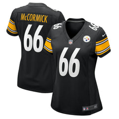 Mason McCormick Pittsburgh Steelers Women's Team Game Jersey - Black - Nike