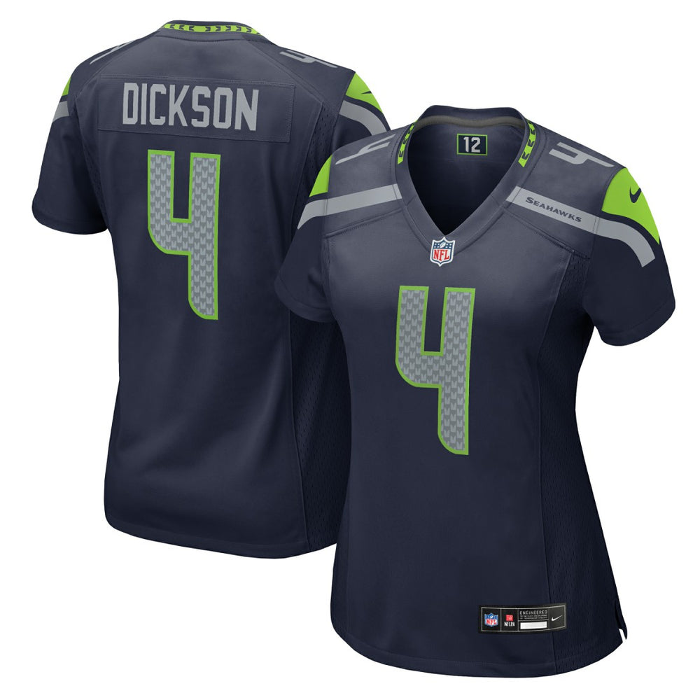 Michael Dickson Seattle Seahawks Women's Team Game Jersey - College Navy - Nike