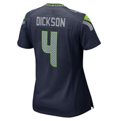 Michael Dickson Seattle Seahawks Women's Team Game Jersey - College Navy - Nike