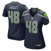 Tyrice Knight Seattle Seahawks Women's Team Game Jersey - College Navy - Nike
