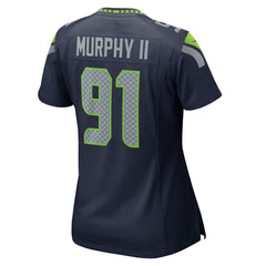 Byron Murphy II Seattle Seahawks Women's Team Game Jersey - College Navy - Nike
