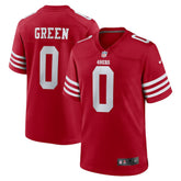 Renardo Green San Francisco 49ers Game Jersey - Scarlet - Nike