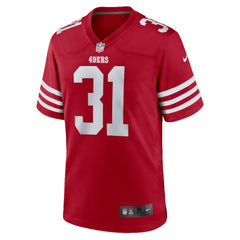 Isaac Guerendo San Francisco 49ers Game Jersey - Scarlet - Nike