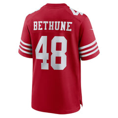 Tatum Bethune San Francisco 49ers Game Jersey - Scarlet - Nike