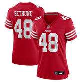 Tatum Bethune San Francisco 49ers Women's Team Game Jersey - Scarlet - Nike