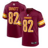 Ben Sinnott Washington Commanders Game Jersey - Burgundy - Nike