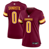 Mike Sainristil Washington Commanders Women's Team Game Jersey - Burgundy - Nike