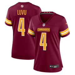 Frankie Luvu Washington Commanders Women's Team Game Jersey - Burgundy - Nike