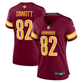 Ben Sinnott Washington Commanders Women's Team Game Jersey - Burgundy - Nike
