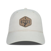 St. Louis Blues Men's Levelwear Faux Leather Patch Unstructured Adjustable Hat - Cream | NHL Lifestyle