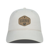 Buffalo Sabres Men's Levelwear Faux Leather Patch Unstructured Adjustable Hat - Cream | NHL on sale
