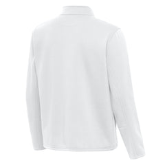 Washington Commanders Antigua Twist Quarter-Zip Pullover Jacket - White - NFL