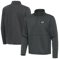 Dallas Stars Antigua Twist Quarter-Zip Pullover Jacket - Silver | NHL sale
