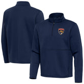 Florida Panthers Antigua Twist Quarter-Zip Pullover Jacket - Navy | NHL on sale