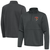 Florida Panthers Antigua Twist Quarter-Zip Pullover Jacket - Pewter | NHL near me