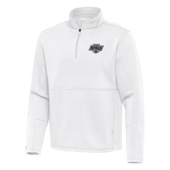 Los Angeles Kings Antigua Twist Quarter-Zip Pullover Jacket - White | NHL discount