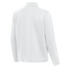 Toronto Maple Leafs Antigua Twist Quarter-Zip Pullover Jacket - White | NHL discount