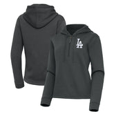 Los Angeles Dodgers Antigua Women's Contemporary Quarter-Zip Hoodie Online