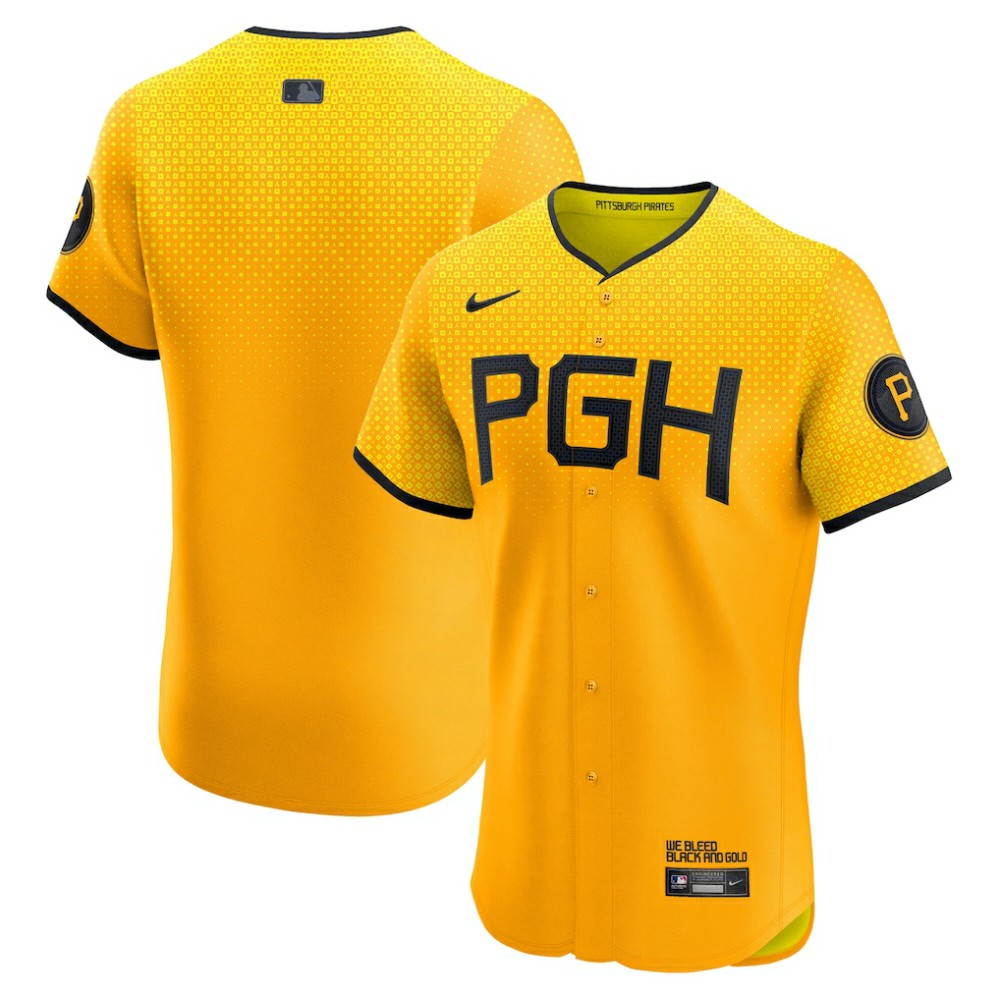 Pittsburgh Pirates Nike City Connect Elite Jersey for sale