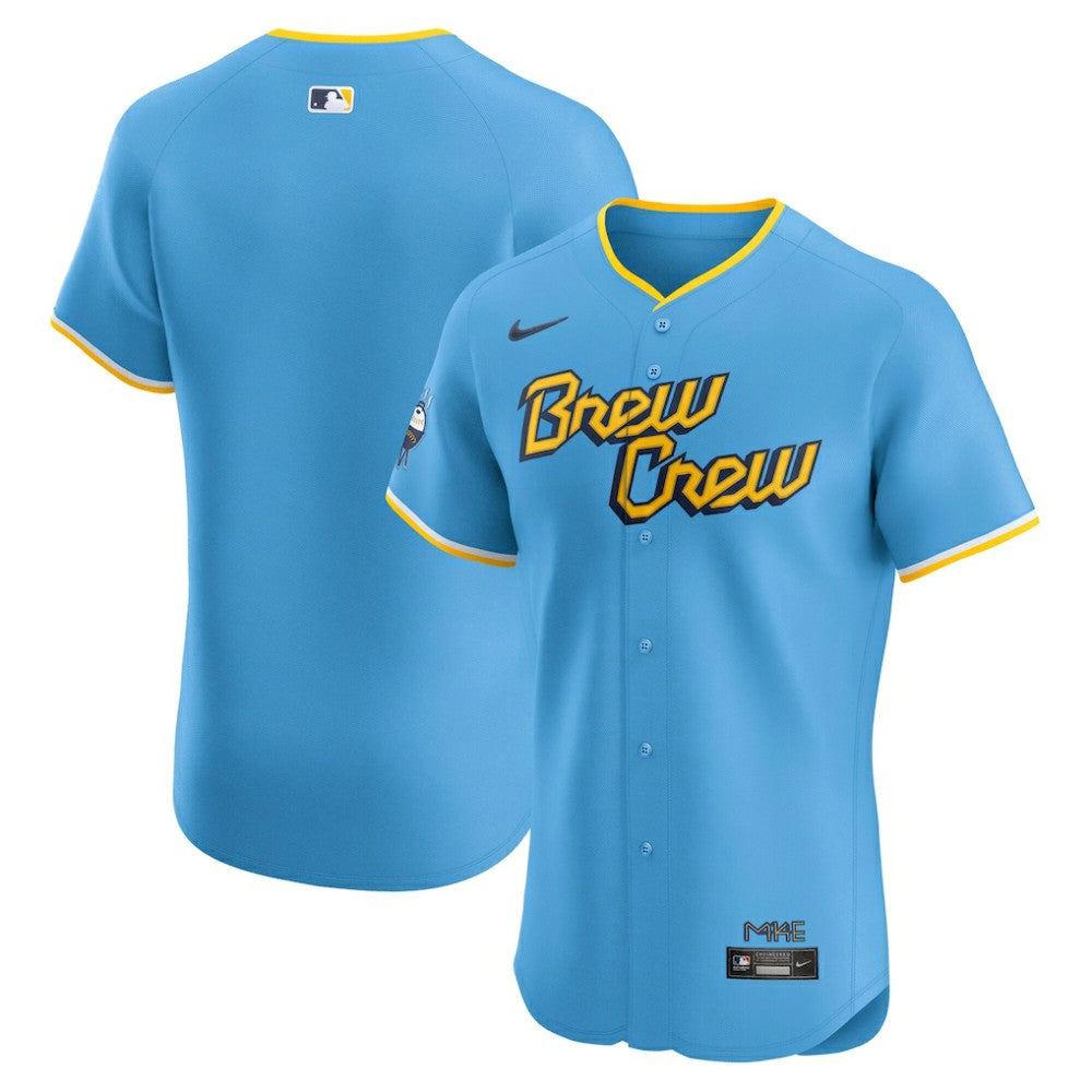 Milwaukee Brewers Nike City Connect Elite Jersey Online