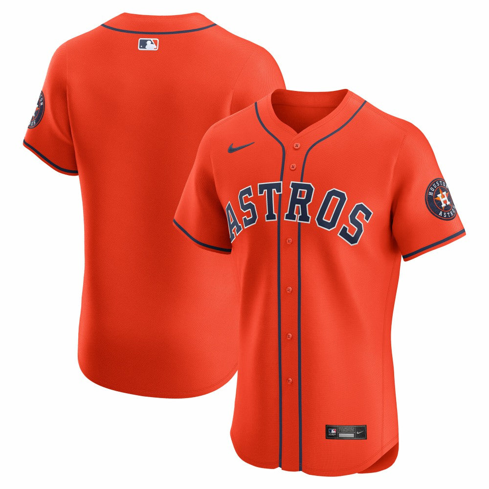 Houston Astros Nike Alternate Elite Jersey Discount