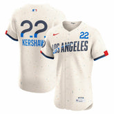 Clayton Kershaw Los Angeles Dodgers Nike City Connect Elite Jersey Outlet