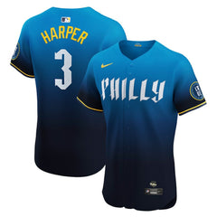 Bryce Harper Philadelphia Phillies Nike City Connect Elite Jersey Outlet
