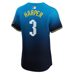 Bryce Harper Philadelphia Phillies Nike City Connect Elite Jersey Outlet