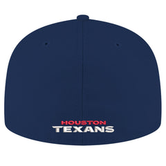 Houston Texans New Era Flawless 59FIFTY Fitted Hat - Navy - NFL