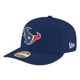 Houston Texans New Era Omaha Low Profile 59FIFTY Fitted Hat - Navy - NFL
