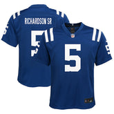 Anthony Richardson Sr. Indianapolis Colts Youth Game Jersey - Royal - Nike