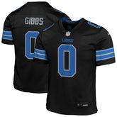 Jahmyr Gibbs Detroit Lions Youth Game Jersey - Black - Nike
