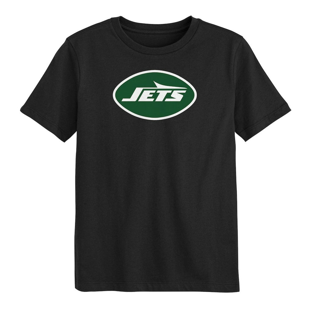 New York Jets Youth Primary Logo T-Shirt - Black - NFL