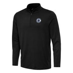 LA Clippers Antigua Reprocess Quarter-Zip Top Black