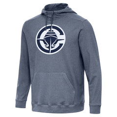 LA Clippers Antigua Cloud Pullover Hoodie Heather Navy