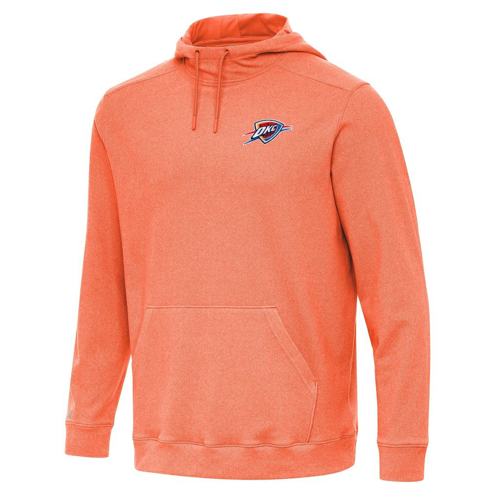 Oklahoma City Thunder Antigua Cloud Pullover Hoodie Heather Orange