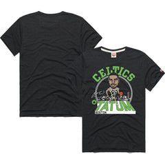Jayson Tatum Boston Celtics Homage Unisex 2024/25 City Edition Caricature Tri-Blend T-Shirt Charcoal