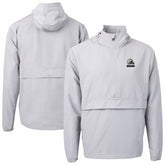 Cleveland Browns Cutter & Buck Charter Eco Recycled Anorak Half-Zip Hoodie Jacket - Gray - NFL