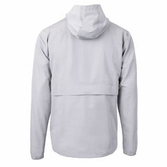 Cleveland Browns Cutter & Buck Charter Eco Recycled Anorak Half-Zip Hoodie Jacket - Gray - NFL