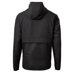Cleveland Browns Cutter & Buck Charter Eco Recycled Anorak Half-Zip Hoodie Jacket - Black - NFL