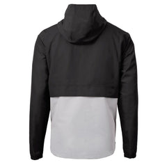Cleveland Browns Cutter & Buck Charter Eco Recycled Anorak Half-Zip Hoodie Jacket - Black - NFL