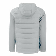 Cleveland Browns Cutter & Buck Evoke Hybrid Eco Softshell Recycled Full-Zip Hooded Jacket - Gray - NFL