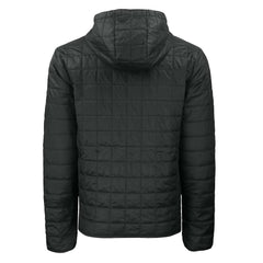 Cleveland Browns Cutter & Buck Rainier Primaloft Eco Full-Zip Hooded Jacket - Black - NFL