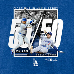 Shohei Ohtani Los Angeles Dodgers Fanatics 50/50 Club T-Shirt Outlet