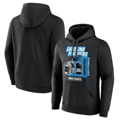 Carolina Panthers Bud Light Pullover Hoodie - Black - NFL