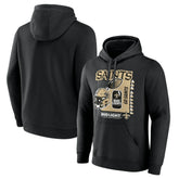 New Orleans Saints Bud Light Pullover Hoodie - Black - NFL