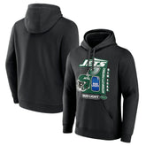 New York Jets Bud Light Pullover Hoodie - Black - NFL