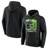 Seattle Seahawks Bud Light Pullover Hoodie - Black - NFL
